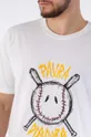 biela Bavlnené tričko Diadora x Paura Logo
