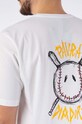 Бавовняна футболка Diadora x Paura Logo 502.176766 білий