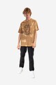 Clothing Diadora cotton T-shirt x Paura Logo 502.176766 maroon