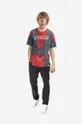 Βαμβακερό μπλουζάκι Diadora x Paura T&D Basket Tee κόκκινο