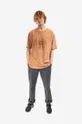 Diadora cotton T-shirt x Paura Basket Tee brown