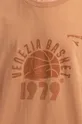 hnědá Bavlněné tričko Diadora x Paura Basket Tee