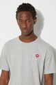 Wood Wood t-shirt bawełniany Ace Double A szary 10005700.2222