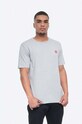 Wood Wood t-shirt bawełniany Ace Double A 10005700.2222 szary