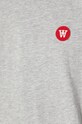 Wood Wood t-shirt bawełniany Ace Double A 10005700.2222 szary