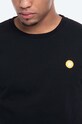 Wood Wood tricou din bumbac Ace Double A negru 10005700.2222