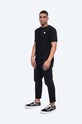 Wood Wood tricou din bumbac Ace Double A 10005700.2222 negru