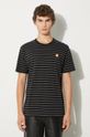 Clothing Wood Wood cotton T-shirt Ace T-shirt 10135710.2222 black
