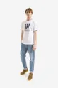 Wood Wood t-shirt in cotone Ace Typo T-shirt bianco