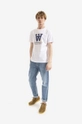 Wood Wood cotton T-shirt Ace Typo T-shirt white