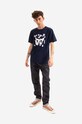 Wood Wood cotton T-shirt Ace Puzzle T-shirt 10295703.2222 navy AA00