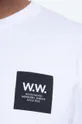 biały Wood Wood t-shirt bawełniany Box