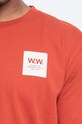 Wood Wood cotton T-shirt Box orange 11935724.2334