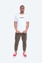Wood Wood cotton T-shirt High Jump 12015712.2334 white AA00