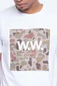 white Wood Wood cotton T-shirt WW Square