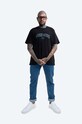Wood Wood t-shirt bawełniany Bobby IVY T-shirt 12135703.2489 czarny AA00