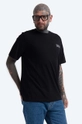 negru Wood Wood tricou din bumbac Sami Info T-shirt De bărbați