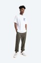 Wood Wood t-shirt bawełniany Bobby Jon Pilkington 12125701.2491 biały AA00
