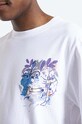 Wood Wood t-shirt bawełniany Bobby Jon Pilkington biały 12125701.2491