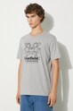 Abbigliamento Wood Wood t-shirt in cotone Ace x Garfield 30045701.2222 grigio