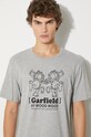 Wood Wood t-shirt in cotone Ace x Garfield grigio 30045701.2222