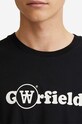 Odzież Wood Wood t-shirt bawełniany Ace x Garfield 30045707.2222 czarny
