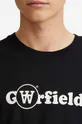 Bombažna kratka majica Wood Wood Ace x Garfield 100 % Organski bombaž