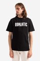 Wood Wood cotton T-shirt Romantic regular black 50025710.2489