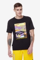 negru New Balance tricou De bărbați