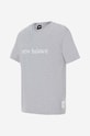 Clothing New Balance t-shirt MT21566AG gray