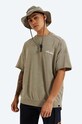 Ellesse t-shirt bawełniany Smettila Sweatshirt aplikacja zielony SHJ11946