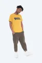 Fjallraven t-shirt in cotone Logo giallo