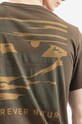 Fjallraven tricou din bumbac Tornetrask F87314 verde