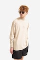 Clothing STAMPD cotton longsleeve top SLA.M2820LT beige