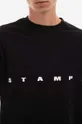 black STAMPD cotton t-shirt