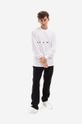 STAMPD longsleeve bawełniany SLA.M2992LT biały AA00