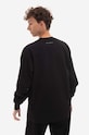 Clothing STAMPD cotton longsleeve top SLA.M2992LT black