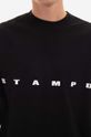 Памучна блуза с дълги ръкави STAMPD SLA.M2992LT черен