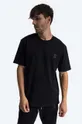 czarny Filling Pieces t-shirt bawełniany Lux Tee Męski