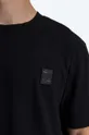 μαύρο Βαμβακερό μπλουζάκι Filling Pieces Lux Tee