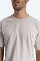 Βαμβακερό μπλουζάκι Filling Pieces Lux Tee γκρί 88113731932