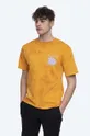 πορτοκαλί Βαμβακερό μπλουζάκι Filling Pieces Graphic Tee Ανδρικά
