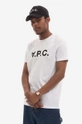 green A.P.C. cotton T-shirt Vpc Blanc Men’s