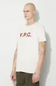 бежевый Хлопковая футболка A.P.C. Vpc Kolor