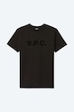 A.P.C. cotton T-shirt Vpc Kolor COBQX.H26943 black
