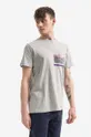 szary A.P.C. t-shirt bawełniany Elias Męski