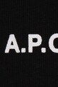 A.P.C. cotton T-shirt Kyle black COEIO.H26929