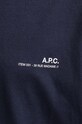 A.P.C. cotton T-shirt Item F navy COEOP.H26904