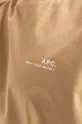 бежевий Бавовняна футболка A.P.C. Item F
