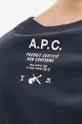 Bombažna kratka majica A.P.C. Mike Moški